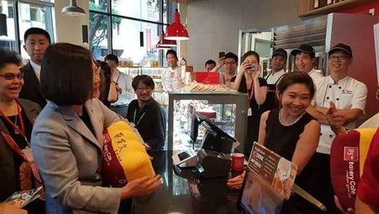 85 ° C to mainland tsai ing-wen, a gift package delivery platform in the United States to the listin